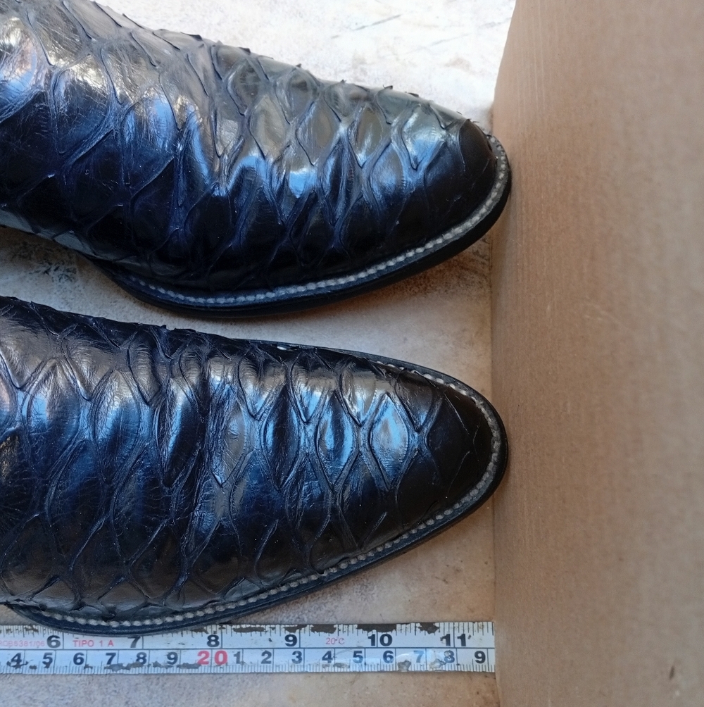Pre Ban Anteater Cowboy Boots - Picture 10 of 16